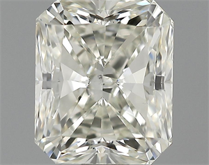 Picture of 0.92 Carats, Radiant Diamond with  Cut, K Color, VS2 Clarity and Certified by GIA