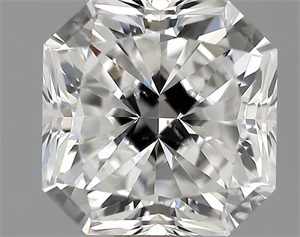 Picture of 0.91 Carats, Radiant Diamond with  Cut, F Color, SI1 Clarity and Certified by GIA