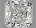 0.92 Carats, Radiant Diamond with  Cut, E Color, VS2 Clarity and Certified by GIA