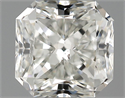 0.91 Carats, Radiant Diamond with  Cut, I Color, SI1 Clarity and Certified by GIA