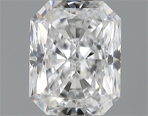 Picture of 1.01 Carats, Radiant Diamond with  Cut, D Color, VVS2 Clarity and Certified by GIA