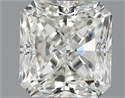1.10 Carats, Radiant Diamond with  Cut, H Color, VVS1 Clarity and Certified by GIA