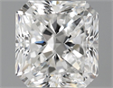 1.01 Carats, Radiant Diamond with  Cut, E Color, VVS2 Clarity and Certified by GIA