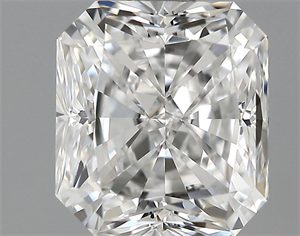 Picture of 1.00 Carats, Radiant Diamond with  Cut, E Color, VVS1 Clarity and Certified by GIA