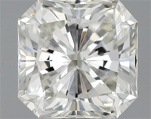 Picture of 1.01 Carats, Radiant Diamond with  Cut, H Color, VVS1 Clarity and Certified by GIA