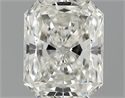 1.07 Carats, Radiant Diamond with  Cut, I Color, VVS2 Clarity and Certified by GIA