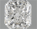 1.07 Carats, Radiant Diamond with  Cut, D Color, VS1 Clarity and Certified by GIA