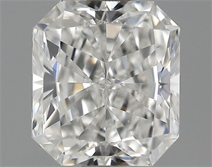 Picture of 1.02 Carats, Radiant Diamond with  Cut, F Color, SI1 Clarity and Certified by GIA