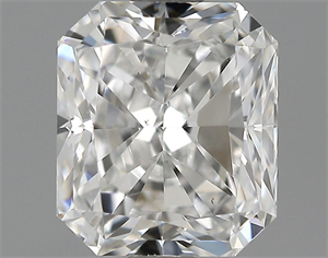 Picture of 1.03 Carats, Radiant Diamond with  Cut, F Color, SI1 Clarity and Certified by GIA
