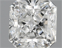 1.03 Carats, Radiant Diamond with  Cut, E Color, SI1 Clarity and Certified by GIA