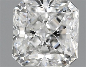 Picture of 1.03 Carats, Radiant Diamond with  Cut, E Color, SI1 Clarity and Certified by GIA