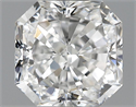 1.04 Carats, Radiant Diamond with  Cut, E Color, SI1 Clarity and Certified by GIA