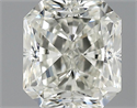 1.02 Carats, Radiant Diamond with  Cut, J Color, SI1 Clarity and Certified by GIA
