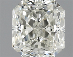 Picture of 1.02 Carats, Radiant Diamond with  Cut, J Color, SI1 Clarity and Certified by GIA
