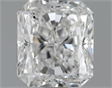 1.03 Carats, Radiant Diamond with  Cut, E Color, SI1 Clarity and Certified by GIA
