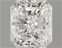 1.01 Carats, Radiant Diamond with  Cut, E Color, VVS2 Clarity and Certified by GIA