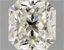 1.00 Carats, Radiant Diamond with  Cut, J Color, VVS2 Clarity and Certified by GIA