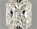 1.02 Carats, Radiant Diamond with  Cut, J Color, VS1 Clarity and Certified by GIA