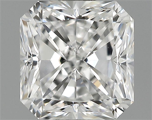 Picture of 1.00 Carats, Radiant Diamond with  Cut, E Color, VS2 Clarity and Certified by GIA