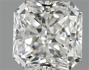 Picture of 1.03 Carats, Radiant Diamond with  Cut, F Color, SI1 Clarity and Certified by GIA