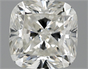 0.90 quilates, Del cojín Diamante , Color H, claridad VVS2 y certificado por GIA