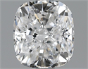 1.03 quilates, Del cojín Diamante , Color D, claridad SI1 y certificado por GIA