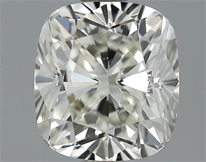 Picture of 1.02 Carats, Cushion Diamond with  Cut, K Color, VS2 Clarity and Certified by GIA
