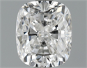 1.02 quilates, Del cojín Diamante , Color F, claridad SI1 y certificado por GIA