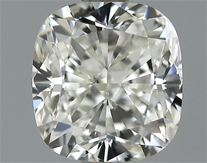 Picture of 1.02 Carats, Cushion Diamond with  Cut, K Color, VS2 Clarity and Certified by GIA