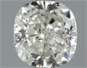 1.01 Carats, Cushion Diamond with  Cut, K Color, SI1 Clarity and Certified by GIA