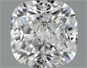 1.01 Carats, Cushion Diamond with  Cut, E Color, SI1 Clarity and Certified by GIA