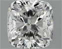 1.01 quilates, Del cojín Diamante , Color G, claridad SI1 y certificado por GIA