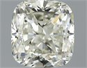 1.01 Carats, Cushion Diamond with  Cut, L Color, SI1 Clarity and Certified by GIA