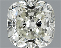 1.01 Carats, Cushion Diamond with  Cut, K Color, SI1 Clarity and Certified by GIA