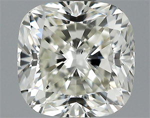 Picture of 1.01 Carats, Cushion Diamond with  Cut, K Color, SI1 Clarity and Certified by GIA