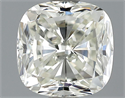 1.01 Carats, Cushion Diamond with  Cut, L Color, SI1 Clarity and Certified by GIA