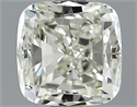 1.02 Carats, Cushion Diamond with  Cut, K Color, SI1 Clarity and Certified by GIA