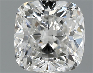 Picture of 1.01 Carats, Cushion Diamond with  Cut, F Color, SI2 Clarity and Certified by GIA