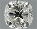 1.00 Carats, Cushion Diamond with  Cut, K Color, SI1 Clarity and Certified by GIA
