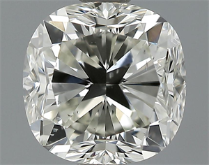 Picture of 1.00 Carats, Cushion Diamond with  Cut, K Color, SI1 Clarity and Certified by GIA