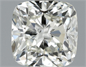 1.07 quilates, Del cojín Diamante , Color J, claridad SI1 y certificado por GIA