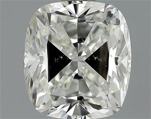 Picture of 1.01 Carats, Cushion Diamond with  Cut, I Color, SI1 Clarity and Certified by GIA