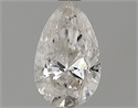 0.96 Carats, Pear Diamond with  Cut, F Color, SI1 Clarity and Certified by EGL