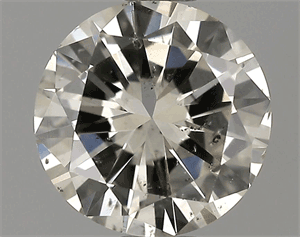 Picture of 0.61 Carats, Round Diamond with Good Cut, I Color, SI1 Clarity and Certified by EGL