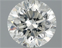 0.72 Carats, Round Diamond with Good Cut, G Color, VS1 Clarity and Certified by EGL