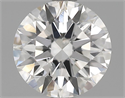 0.83 Carats, Round Diamond with Excellent Cut, E Color, SI2 Clarity and Certified by GIA