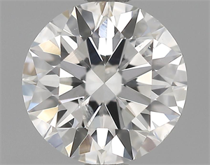 Picture of 0.83 Carats, Round Diamond with Excellent Cut, E Color, SI2 Clarity and Certified by GIA