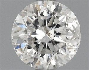 Picture of 0.70 Carats, Round Diamond with Good Cut, F Color, SI2 Clarity and Certified by EGL