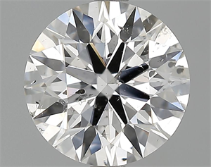 Picture of 2.05 Carats, Round Diamond with Excellent Cut, E Color, SI2 Clarity and Certified by GIA