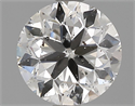 1.00 Carats, Round Diamond with Excellent Cut, E Color, SI1 Clarity and Certified by EGL
